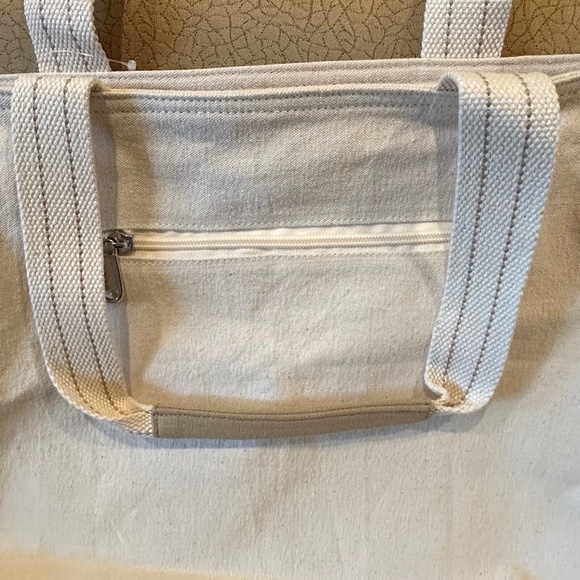 Sun “N” Sand Canvas Large Beach Tote NWT - Picture 6 of 13